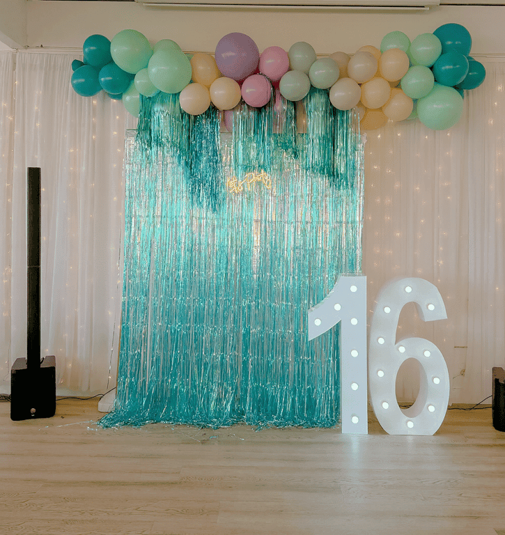 Sweet 16 Party Planning showcase