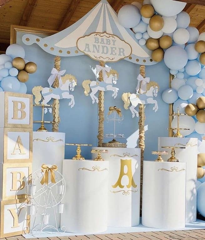 Beautifully styled baby shower celebration planned by Dreamy Parties LA in Los Angeles